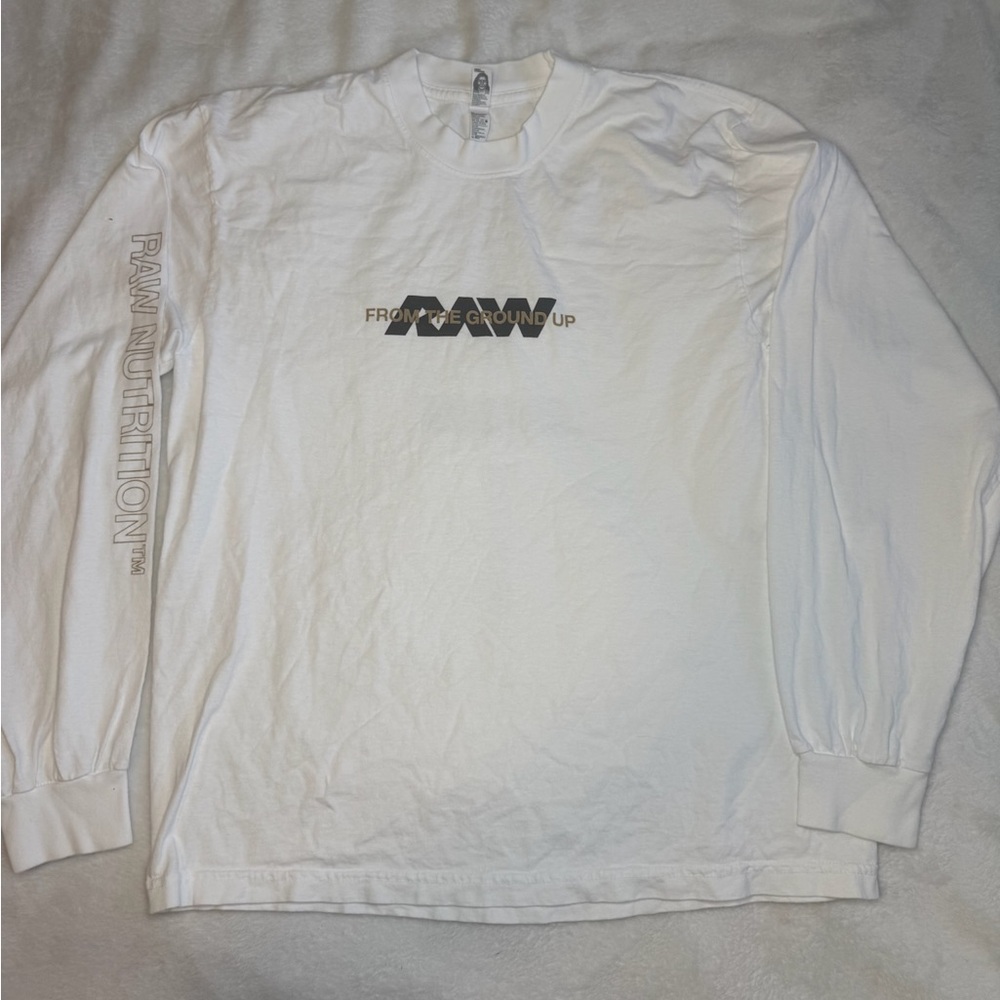 Raw White Long Sleeve Shirt